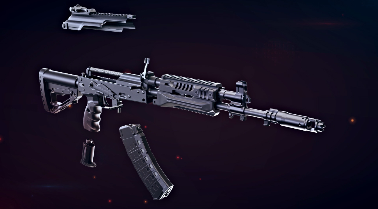 Modern Warfare | How to make the AK-12 from COD GHOSTS [AK 